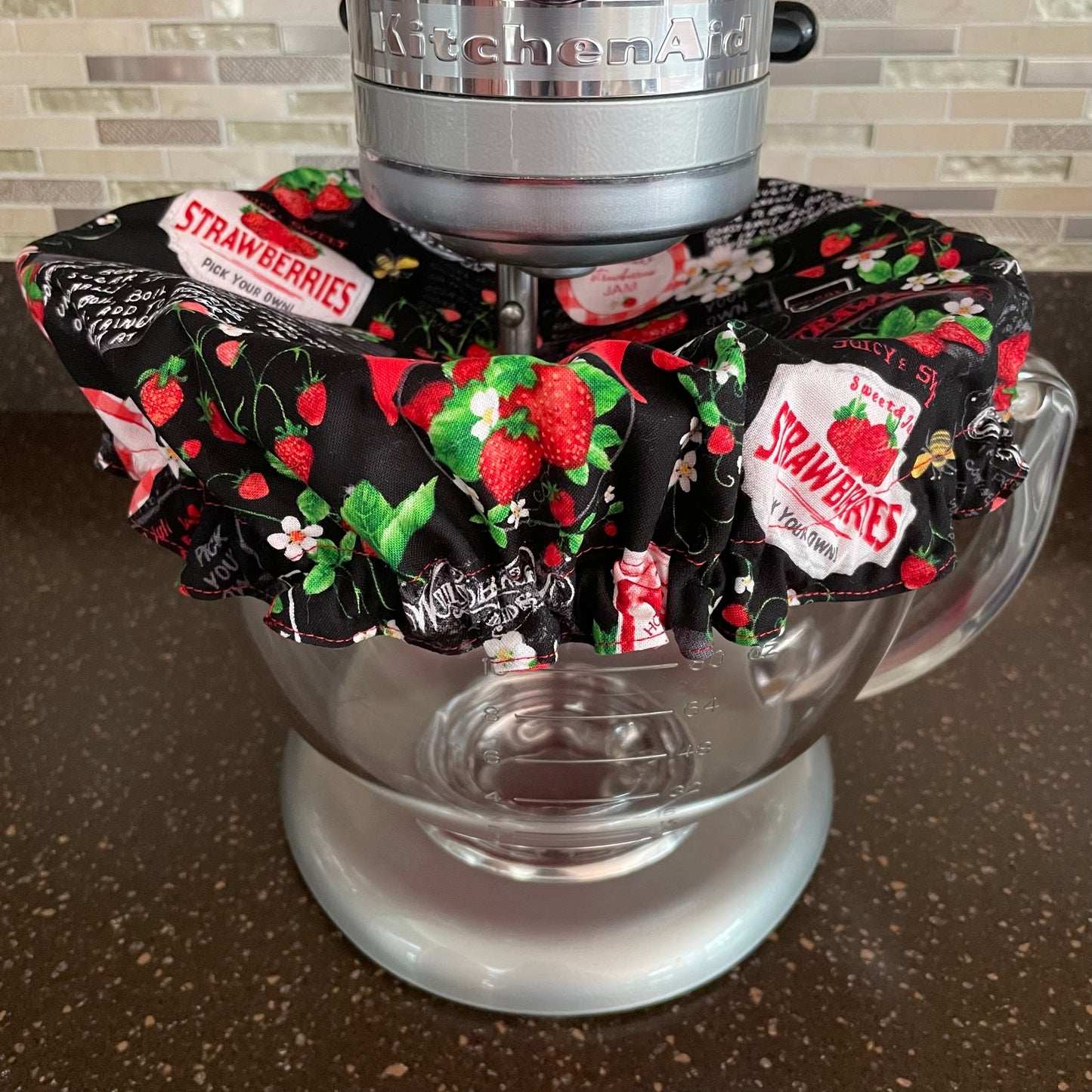 Stand Mixer Bowl Covers -  Strawberry Recipes