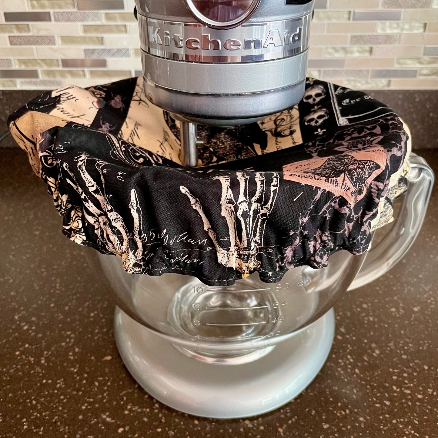 Stand Mixer Bowl Covers - Nevermore Halloween