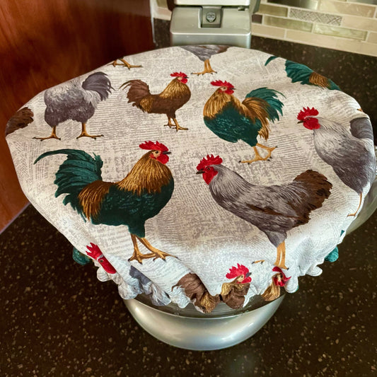 Stand Mixer Bowl Covers - Bright Rooster