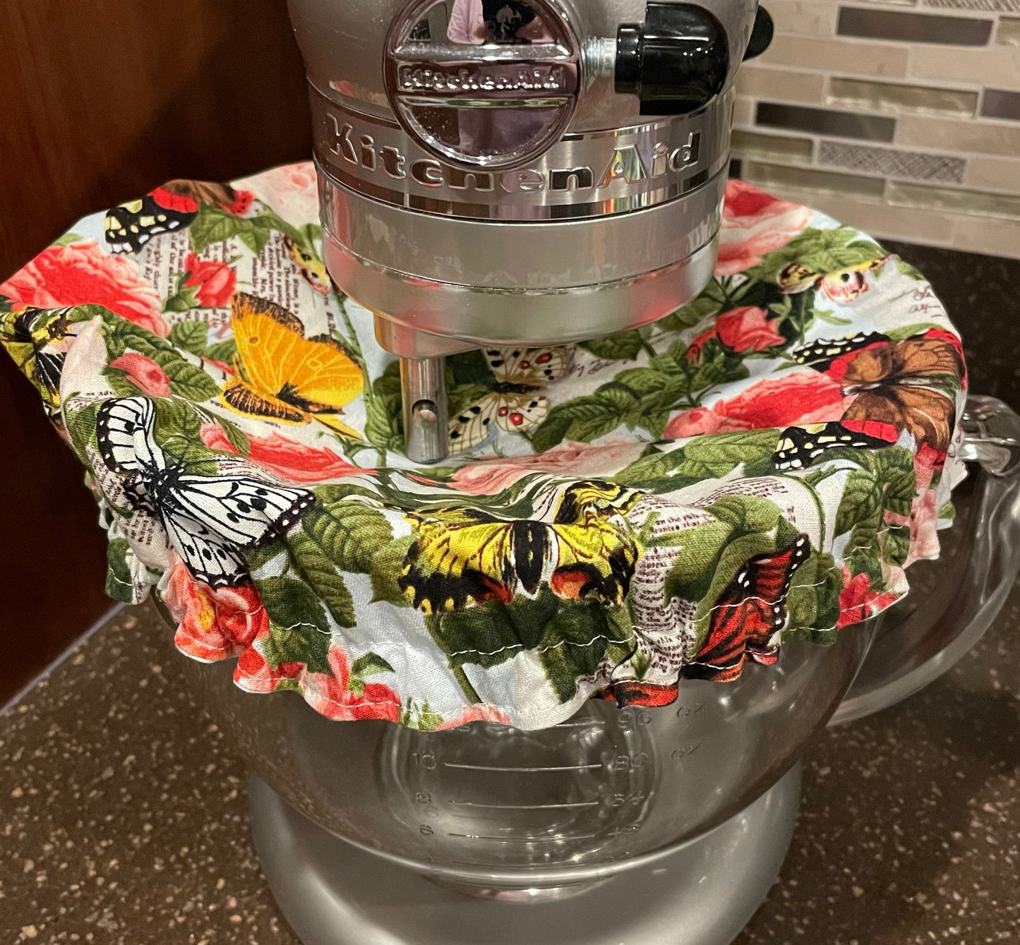 Stand Mixer Bowl Covers - Butterfly Floral