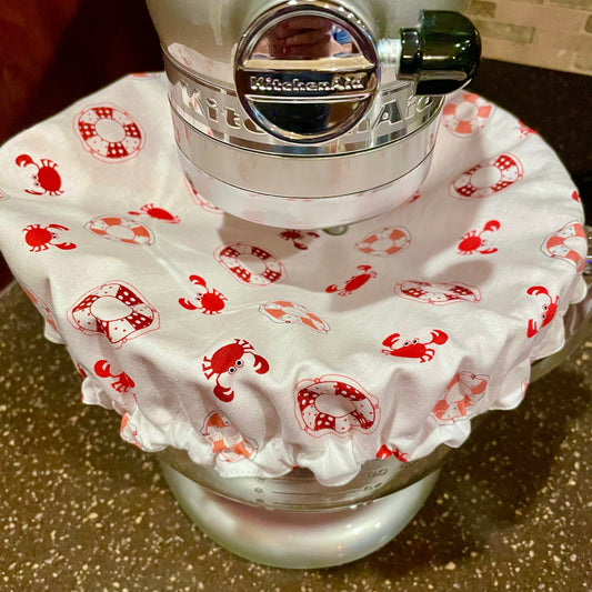 Stand Mixer Bowl Covers - Happy Crabs
