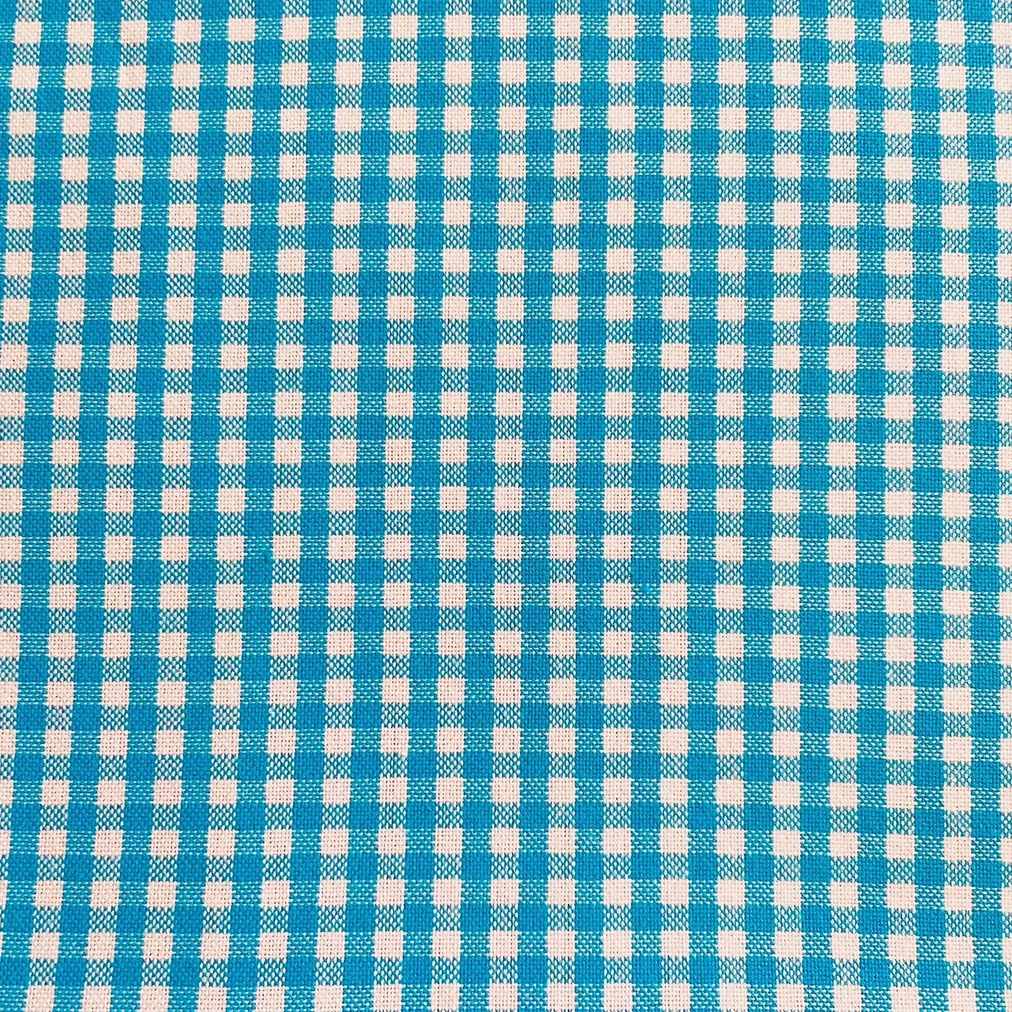 Stand Mixer Bowl Covers - Turquoise Gingham Check