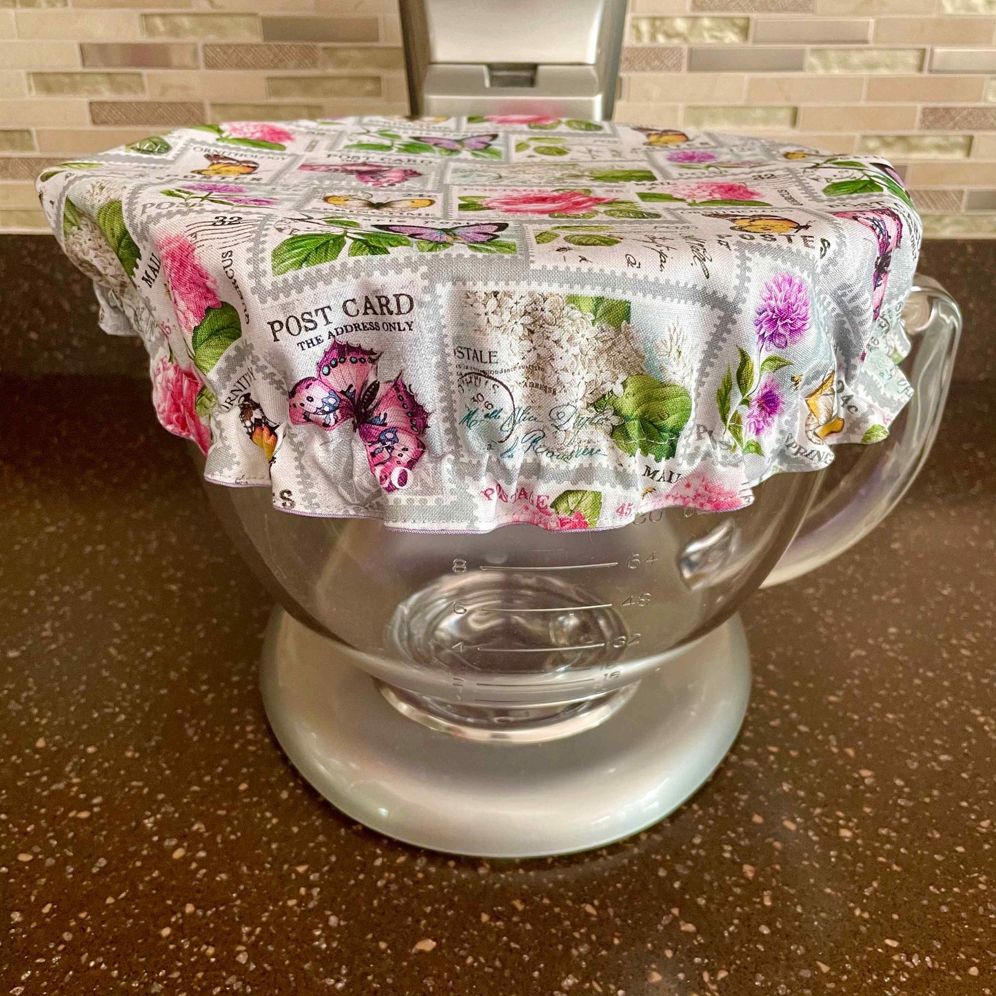 Stand Mixer Bowl Covers - Butterfly Stamps