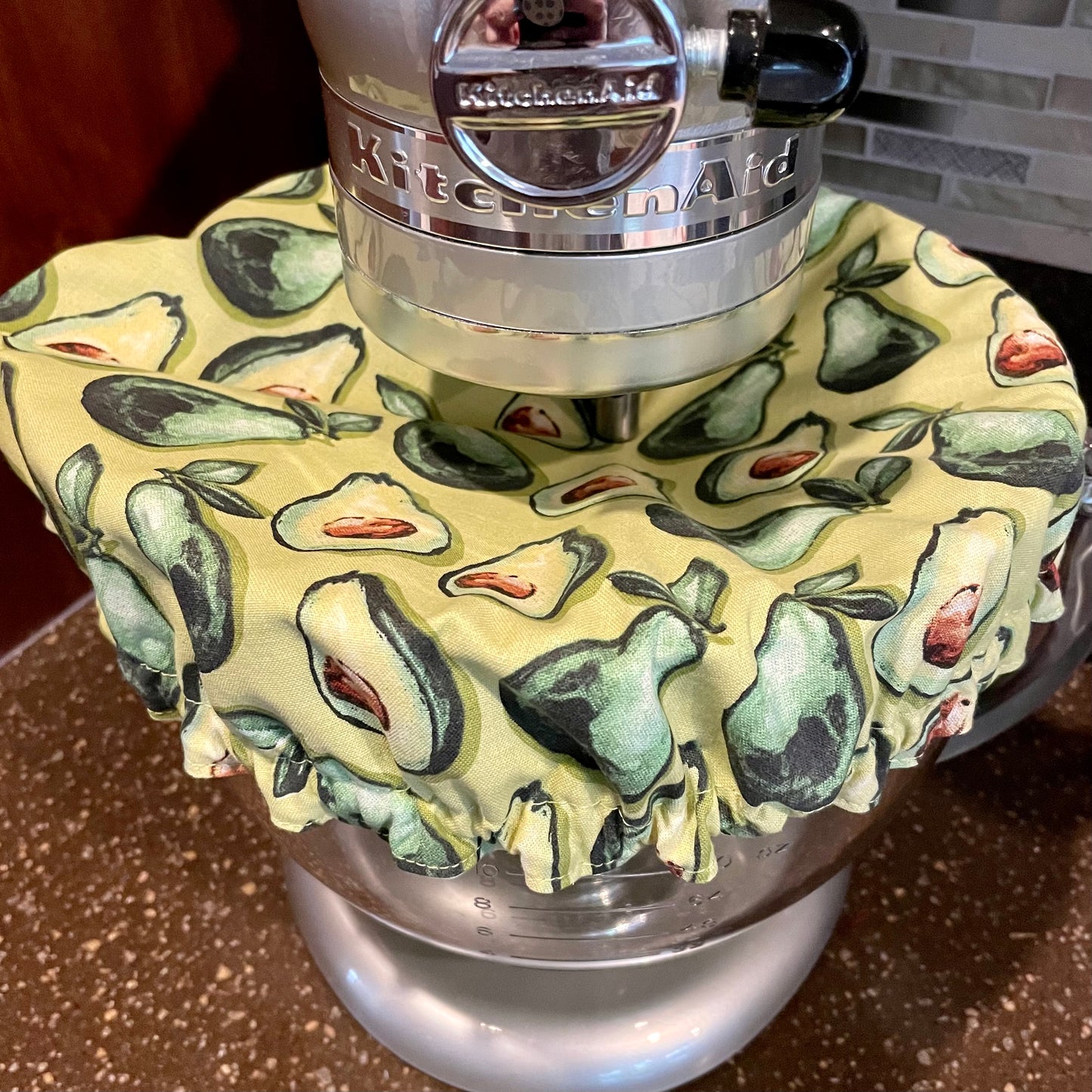 Stand Mixer Bowl Covers - Avocados