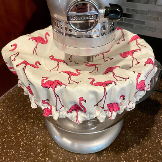 Stand Mixer Bowl Covers - Hot Pink Flamingo