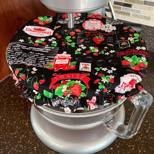 Stand Mixer Bowl Covers - Gingerbread Cats – Dalisay Design Fabrics