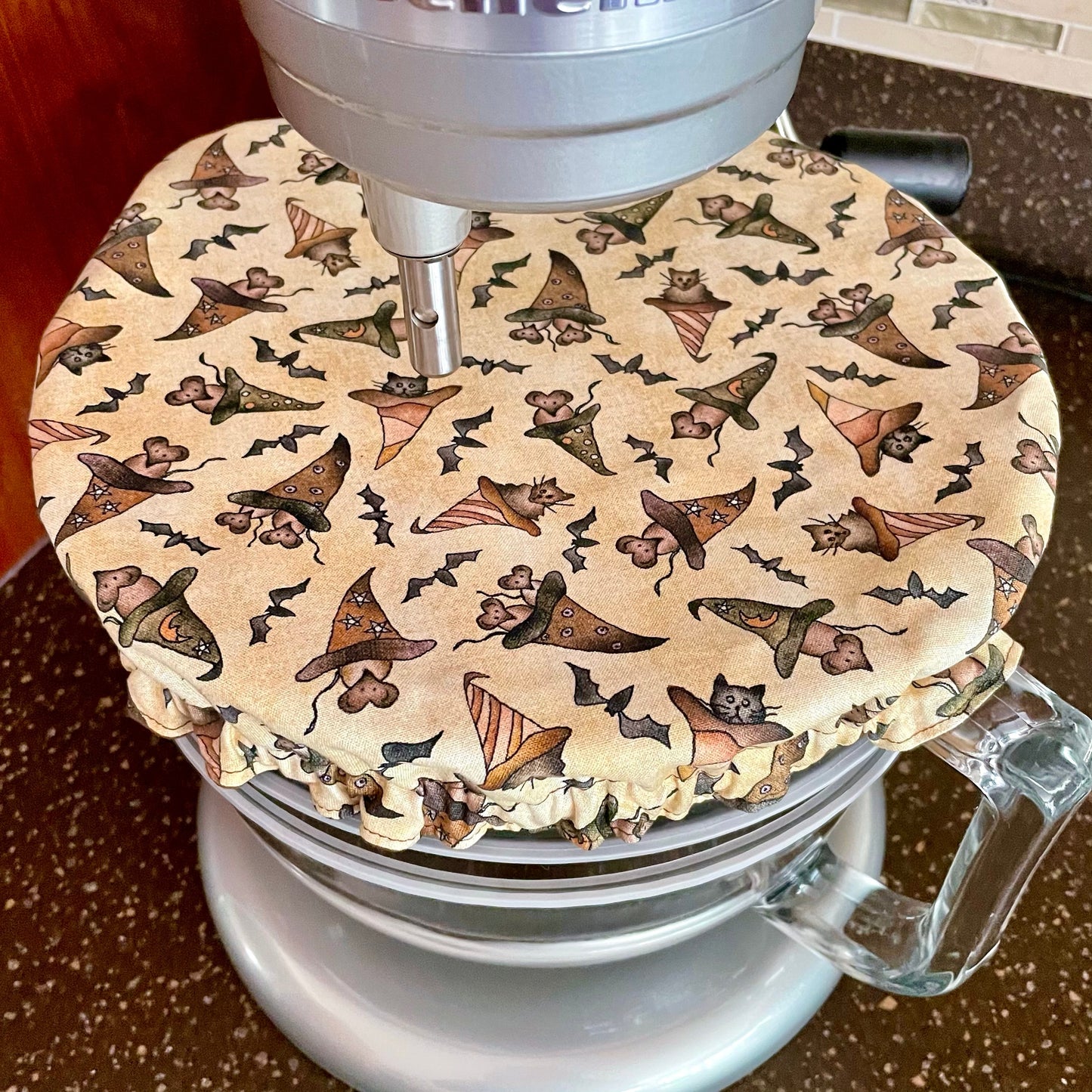 Stand Mixer Bowl Covers - Bats, Cats, and Mice
