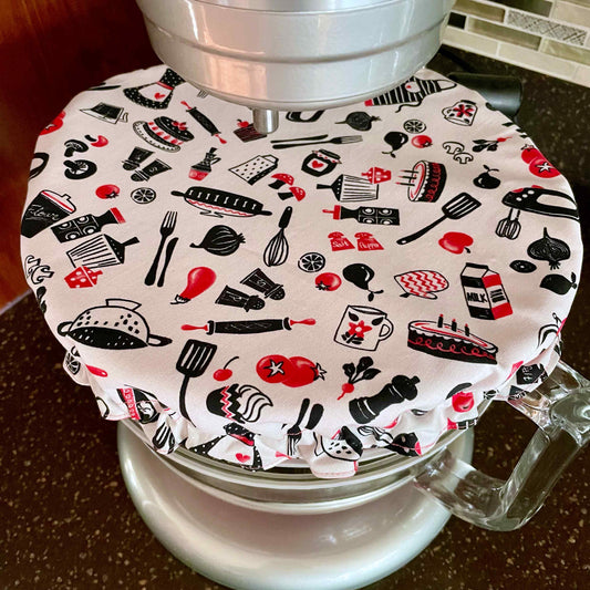 Stand Mixer Bowl Covers - Vintage Kitchen