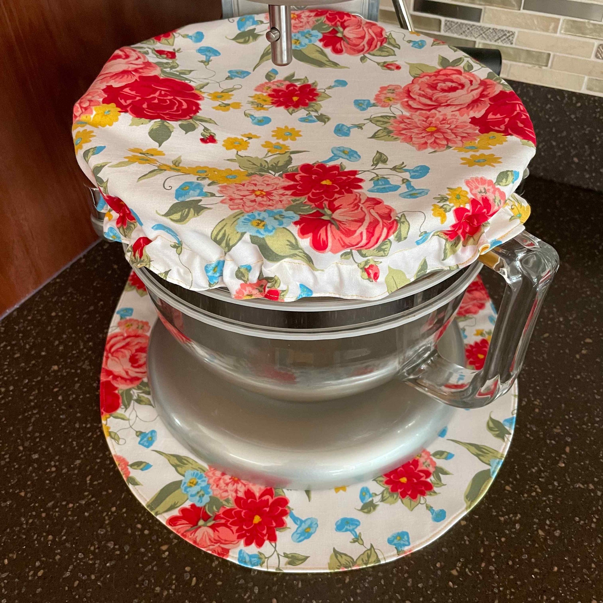 Stand Mixer Slider Mat - Pioneer Woman Sweet Rose Floral