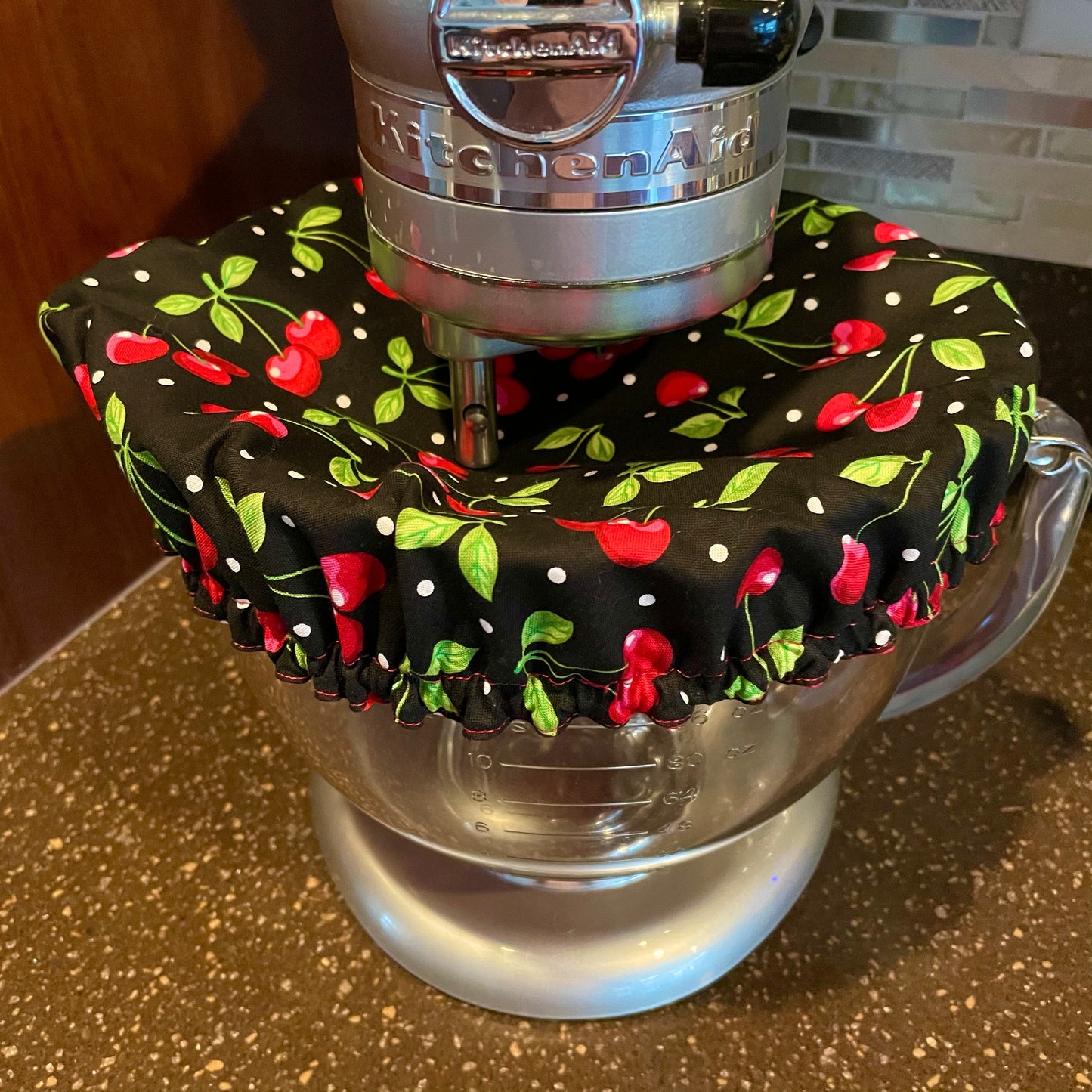 Stand Mixer Bowl Covers - Cherries