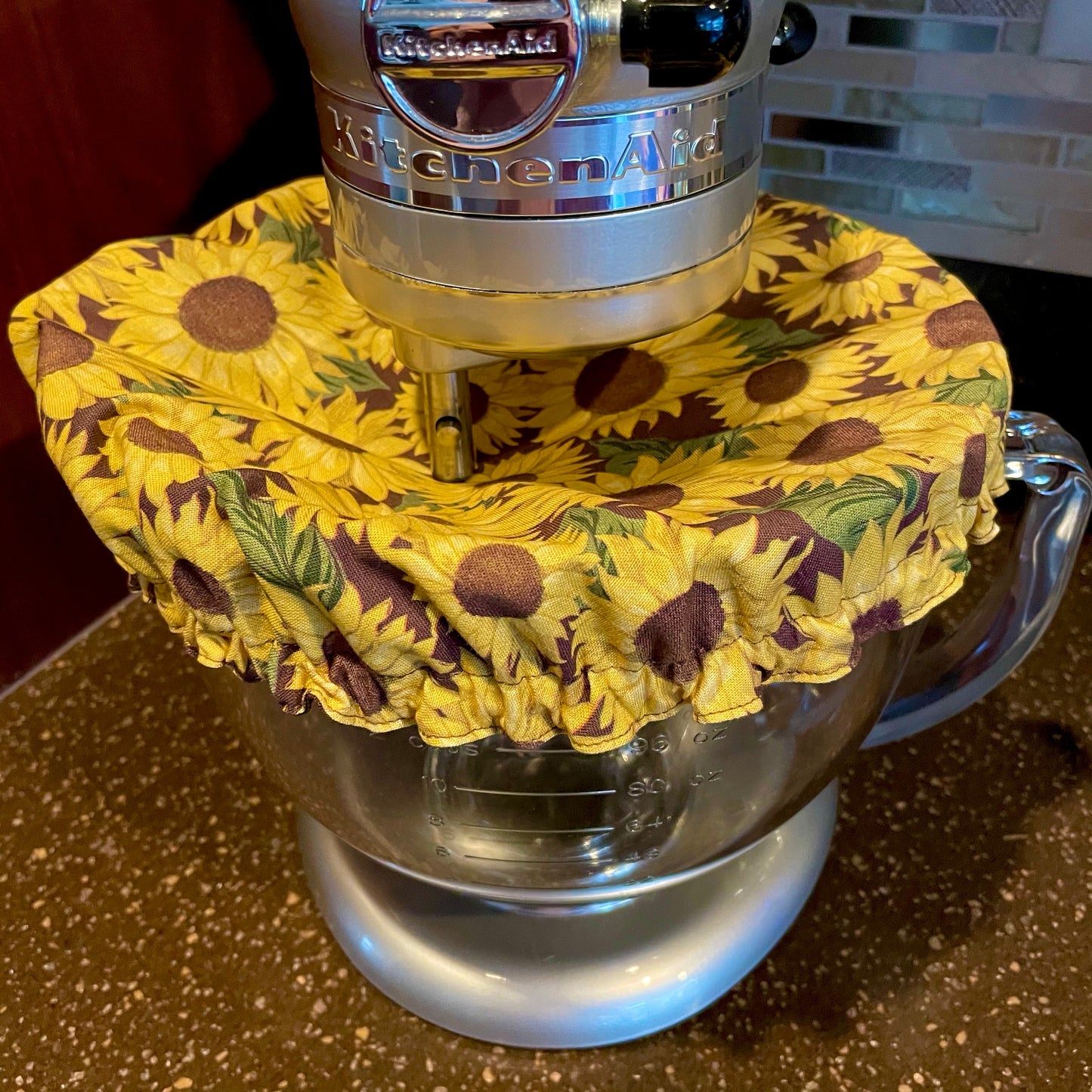 Stand Mixer Bowl Covers - Big Sunflowers