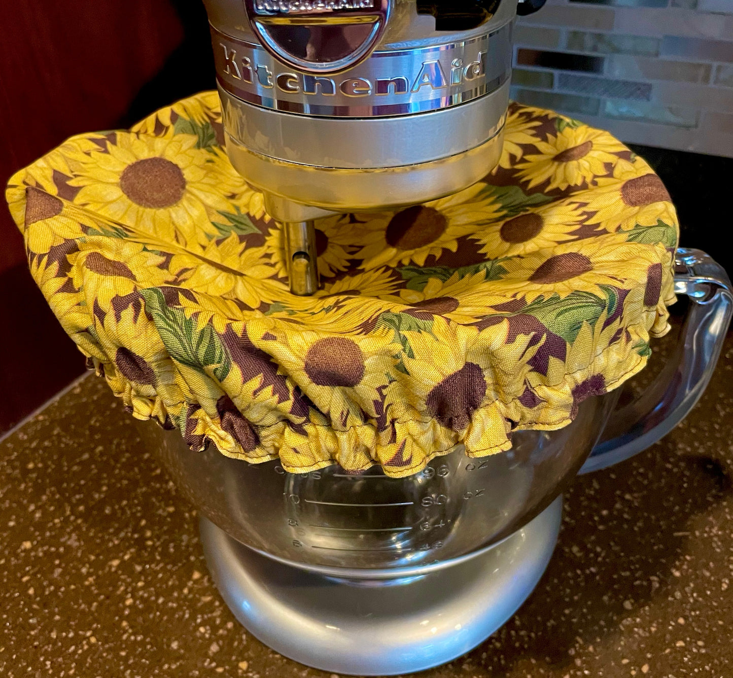 Stand Mixer Bowl Covers - Big Sunflowers