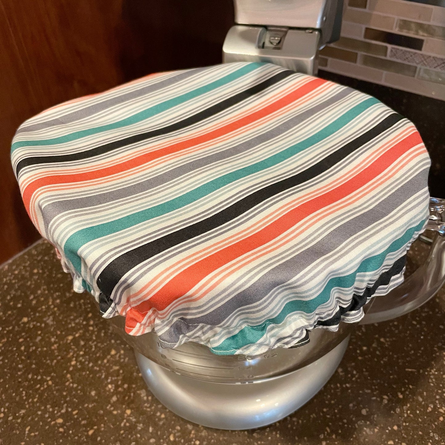 Stand Mixer Bowl Covers - Nautical Stripes