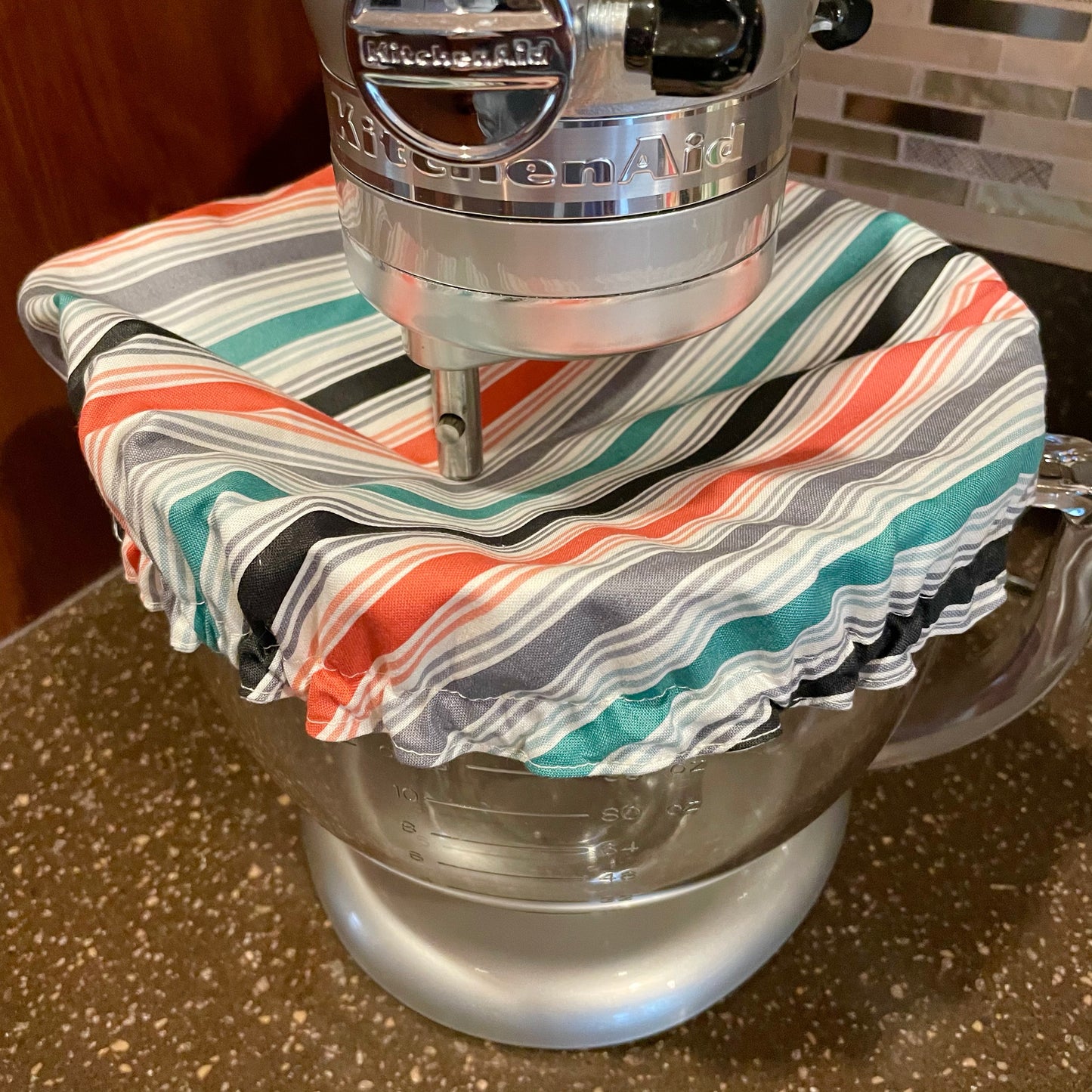 Stand Mixer Bowl Covers - Nautical Stripes