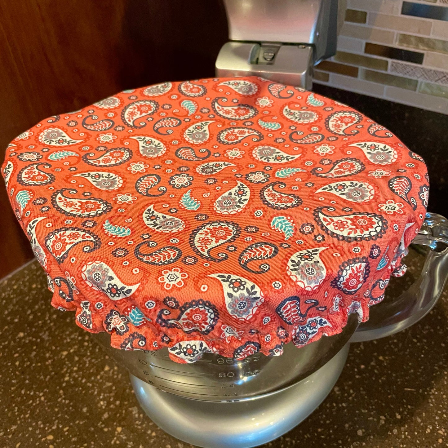 Stand Mixer Bowl Covers - Paisley