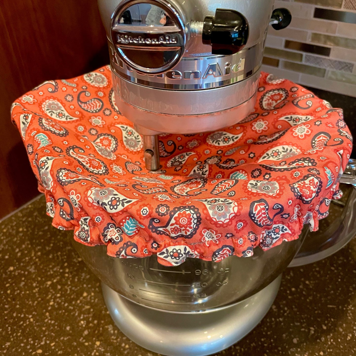 Stand Mixer Bowl Covers - Paisley