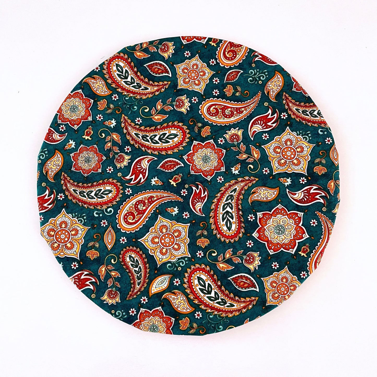 Stand Mixer Bowl Covers - Forest Green Paisley