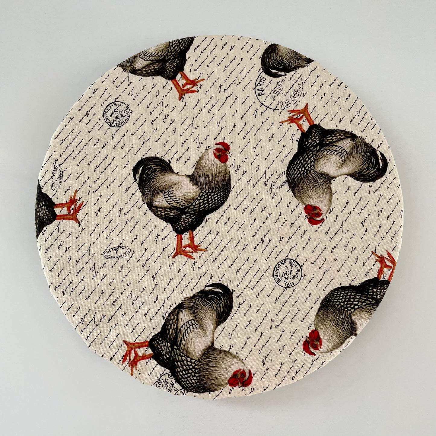 Stand Mixer Bowl Covers - Postal Roosters