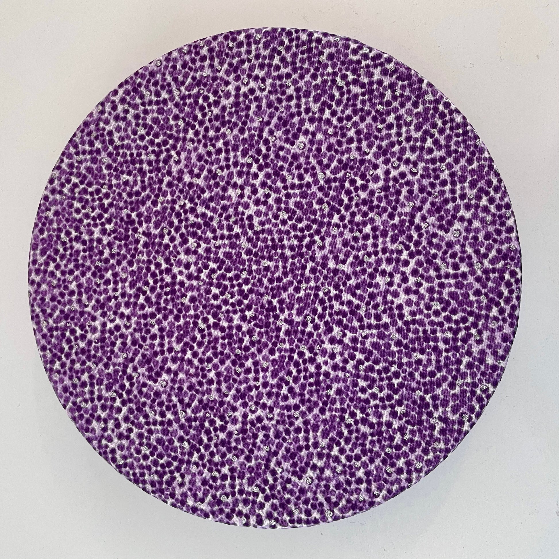 Stand Mixer Bowl Covers - Purple Dots – Dalisay Design Fabrics