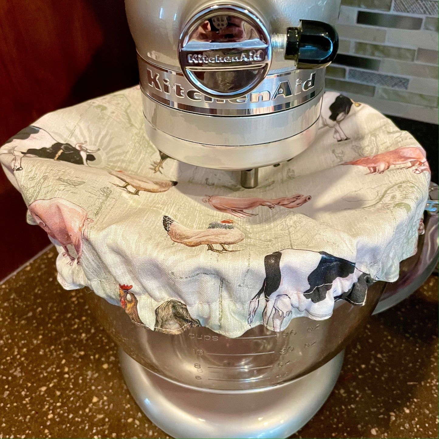 Stand Mixer Bowl Covers - Farm Animals