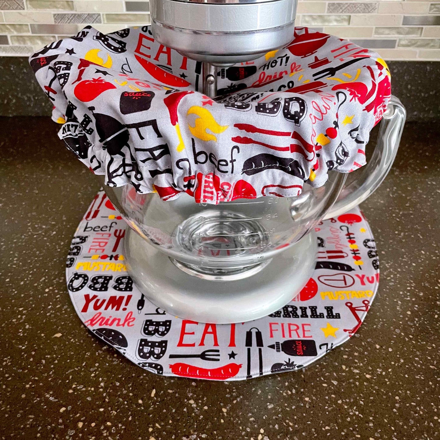 Stand Mixer Bowl Covers -  Barbecue