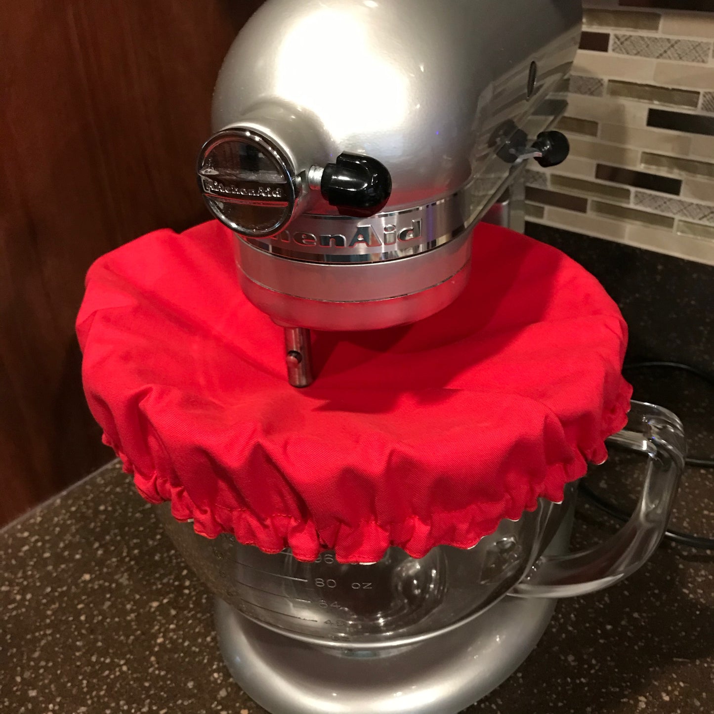 Stand Mixer Bowl Covers - Solid Red
