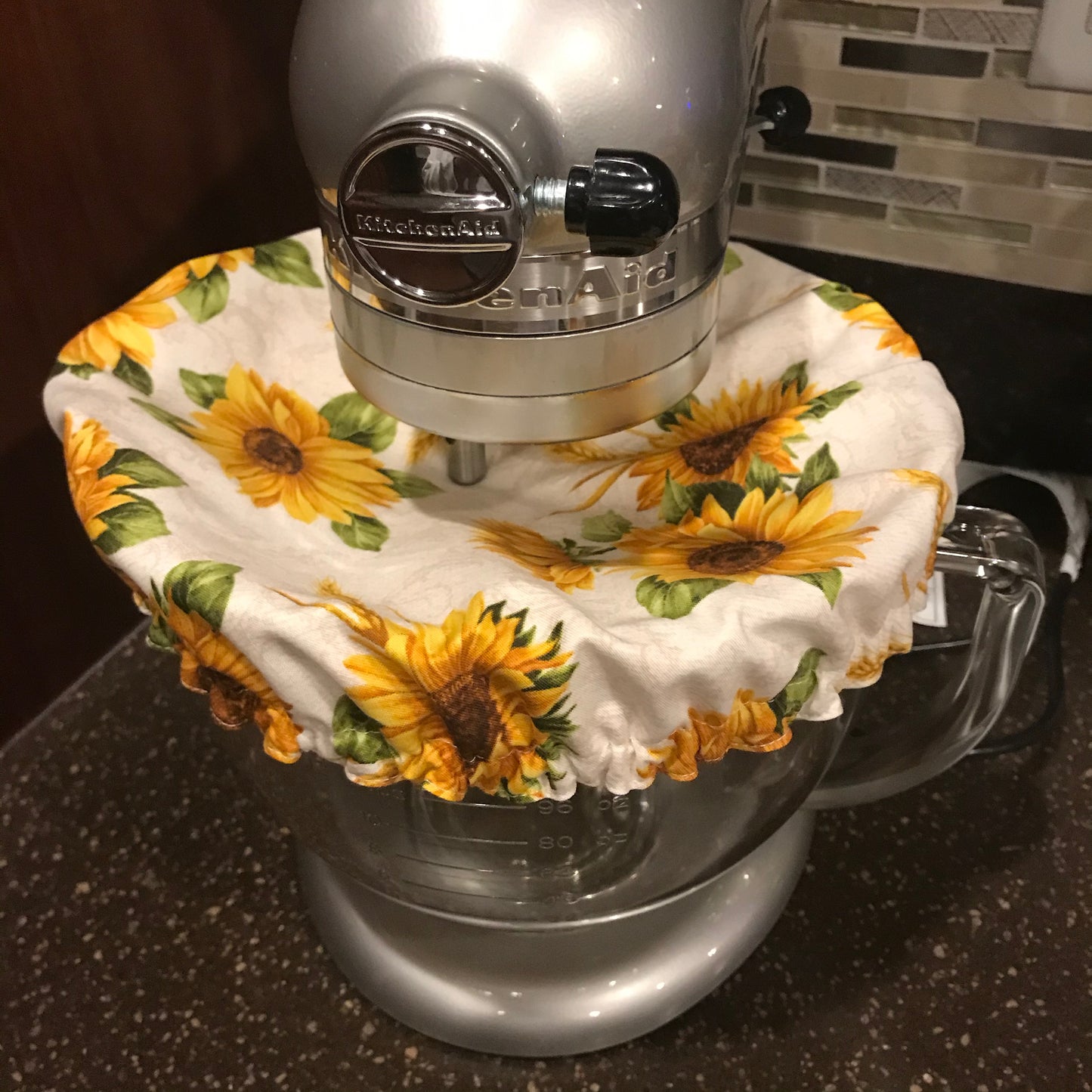 Stand Mixer Bowl Covers - Sunny Sunflowers