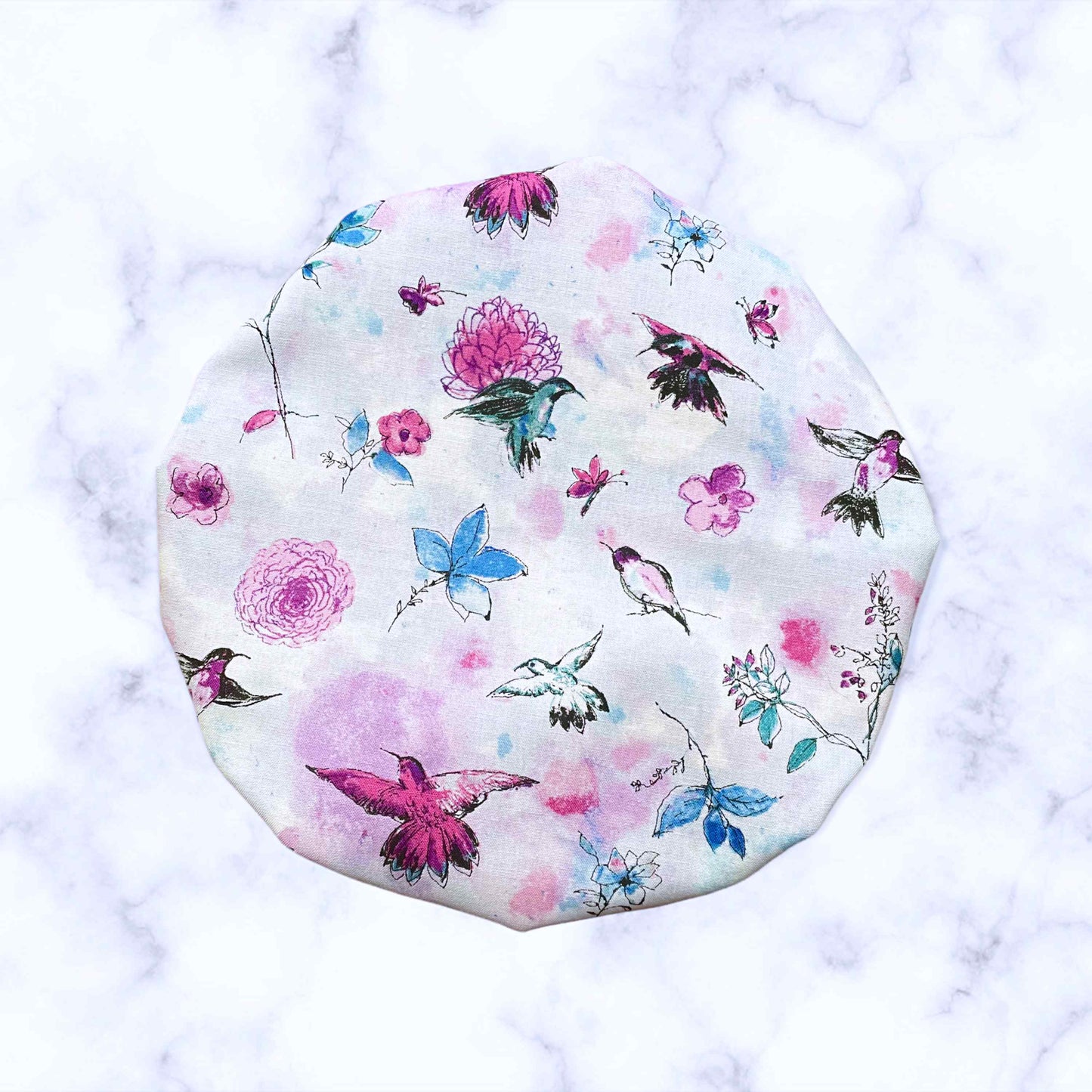 Stand Mixer Bowl Covers - Floral Hummingbirds