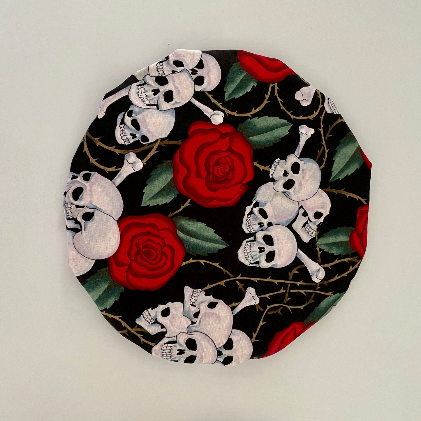 Stand Mixer Bowl Covers - Skulls and Roses