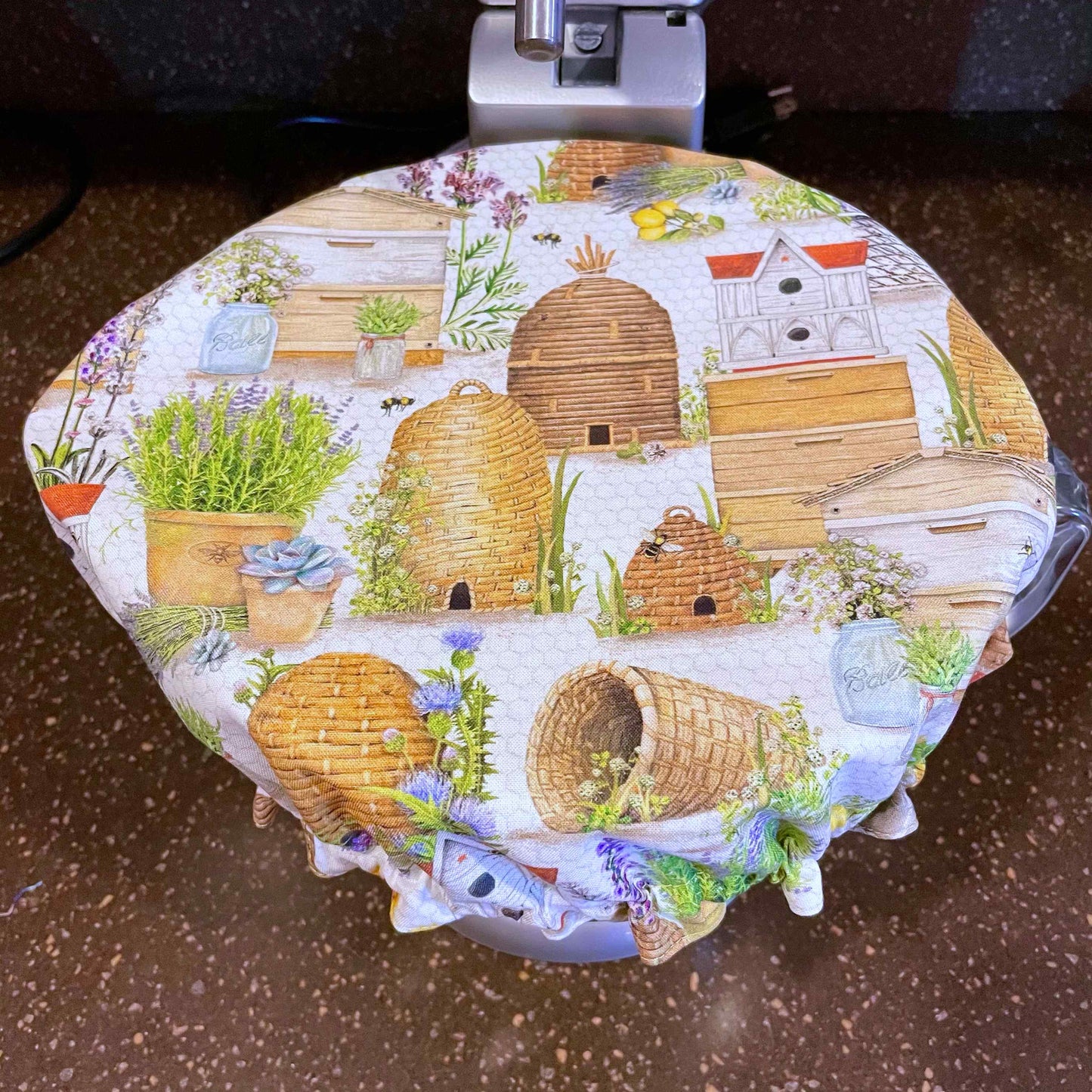 Stand Mixer Bowl Covers - Bee Hives and Honey
